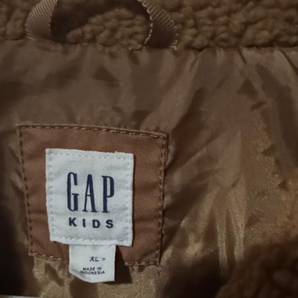 GAP Warm Brown Fleece Jacket - Picture 2 of 3